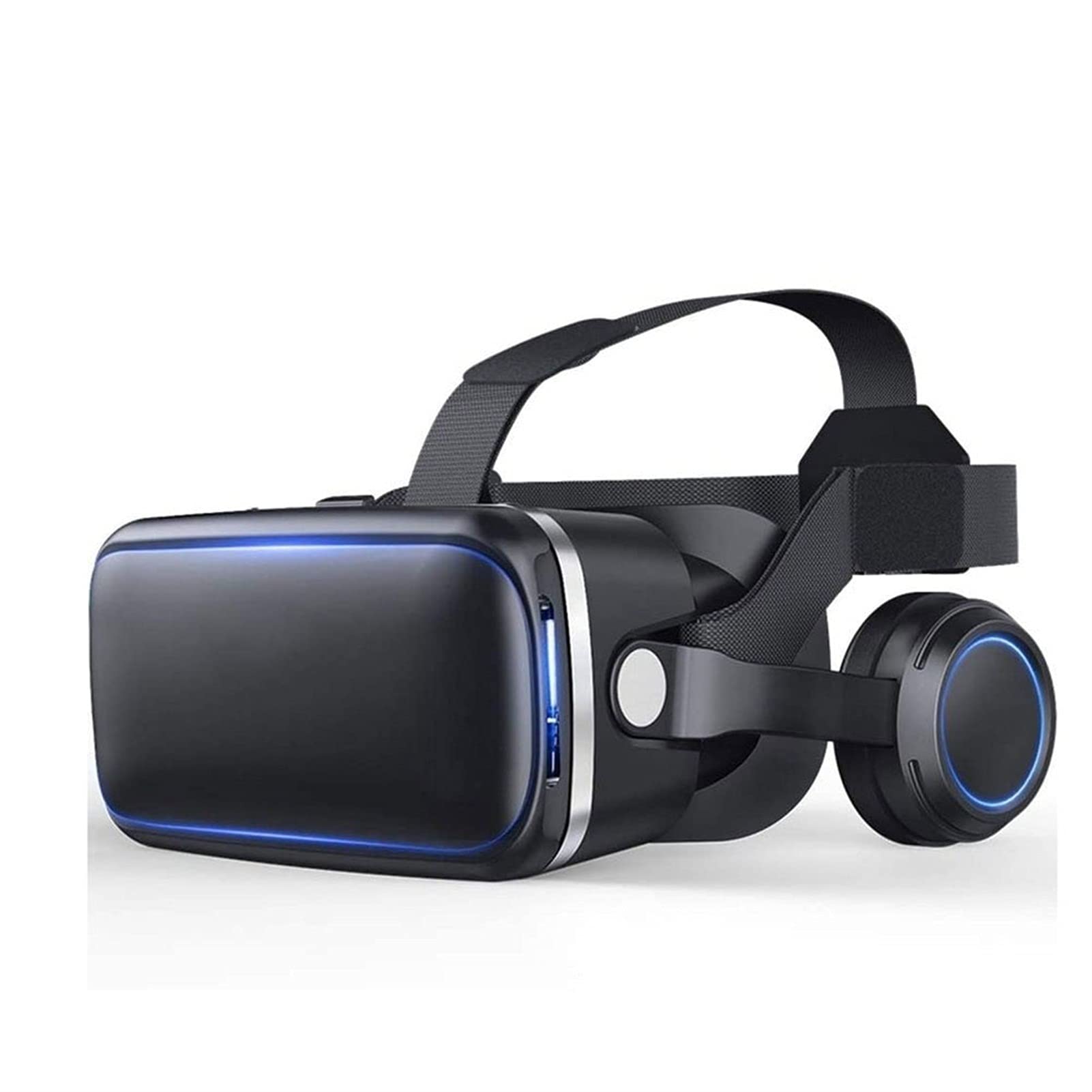Universal VR Headset for iPhone & Android - 3D Virtual Reality Goggles with Comfortable Design | Play 360° Videos & Mobile Games | Perfect for Home Entertainment, Gaming & VR Experiences (Color: A)
