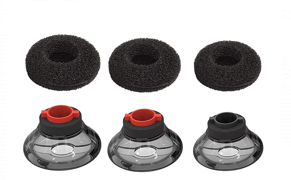 Ultra Comfort Eartips for Plantronics Voyager 5200/5220 - 3Pack - Perfect for Work & Calls