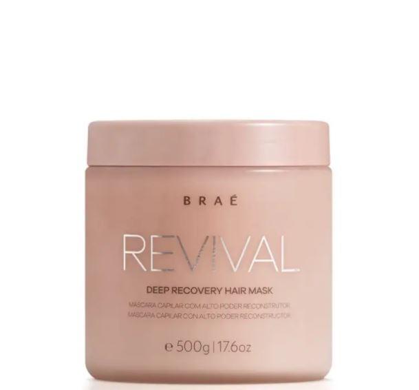 Ojon Deep Recovery Revival Keratin Amino Acids Hair Mask 500g - Intense Repair for Damaged, Dry & Frizzy Hair - Salon-Quality Treatment for Stronger, Healthier Locks - Perfect for Post-Color, Heat Styling & Environmental Damage