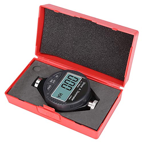 Digital LCD Hardness Tester - Portable Shore Durometer for Rubber, Silicone & Tires | Accurate Material Hardness Measurement Tool | Perfect for Automotive, Manufacturing & Quality Control
