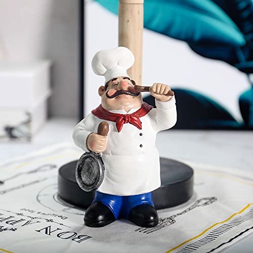 Stylish Resin Paper Towel Holder for Kitchen, Cafe & Restaurant Decor - Elegant White Display for Cake Shops & Dessert Counters | Perfect for Western-Themed Dining & Home Kitchen Organization
