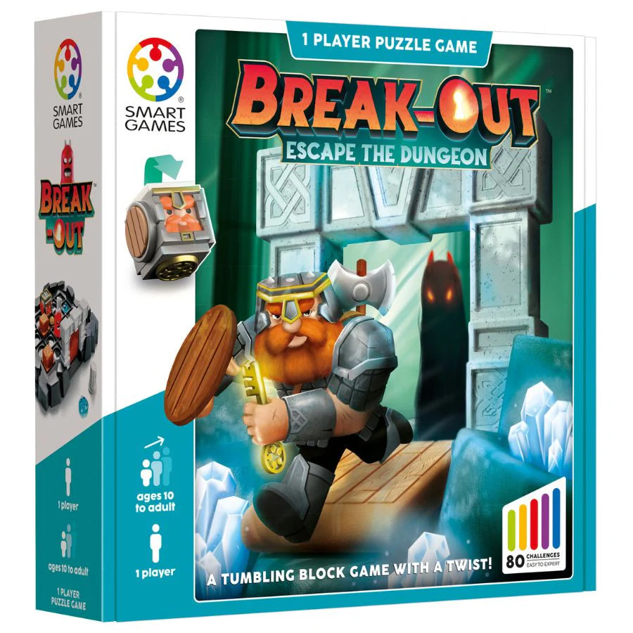 Break Out - Escape Room Board Game for Adults & Teens | Fun Family Game Night & Party Activity