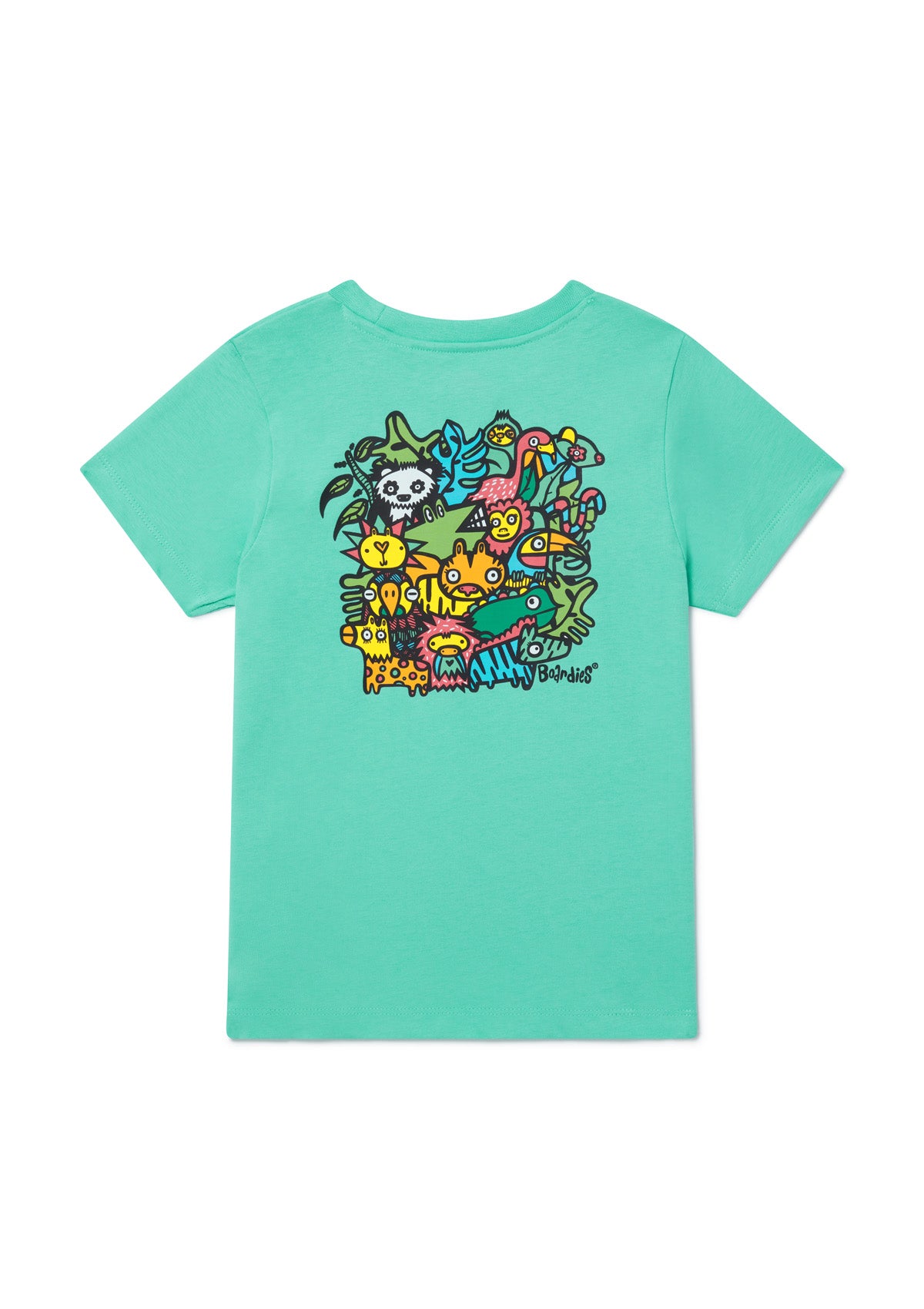 Jungle Themed Kids T-Shirt by Munday - Fun & Comfortable Cotton Tee for Boys & Girls - Perfect for Outdoor Adventures, Playdates & School Activities