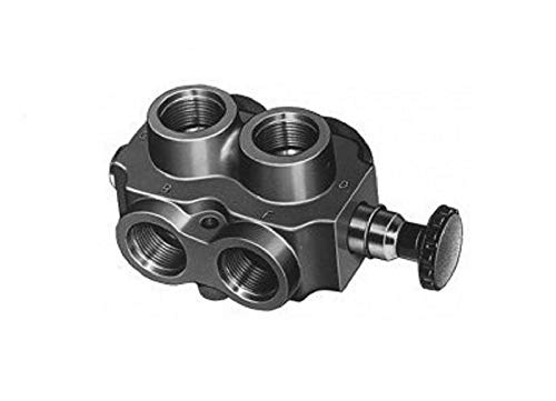 6-Way 2-Position Cross Selector Valve | 2500 PSI Operating Pressure | Hydraulic System Component | Compatible with SD4BALA6 | Ideal for Agricultural Equipment, Construction Machinery & Industrial Hydraulic Systems
