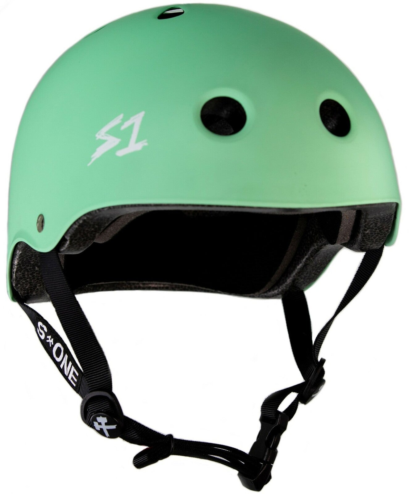 S1 Lifer Helmet - Mint Green Matte Finish - Lightweight & Durable Bike Helmet for Adults - Perfect for Cycling, Skateboarding & Outdoor Sports