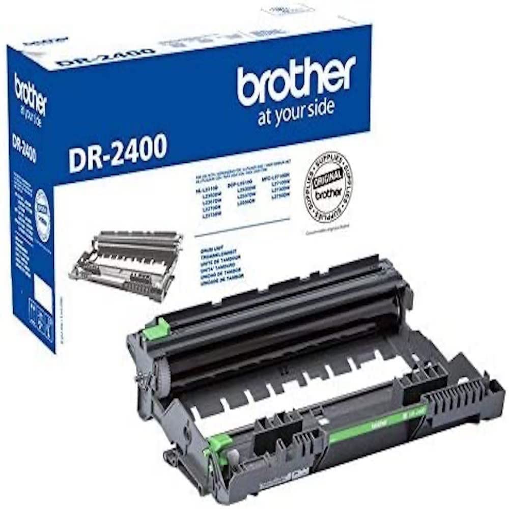Brother DR-2400 Genuine Black Drum Unit - Compatible with HL-L2300D/L2320D/L2325DW Printers - Perfect for Home & Office Printing Needs