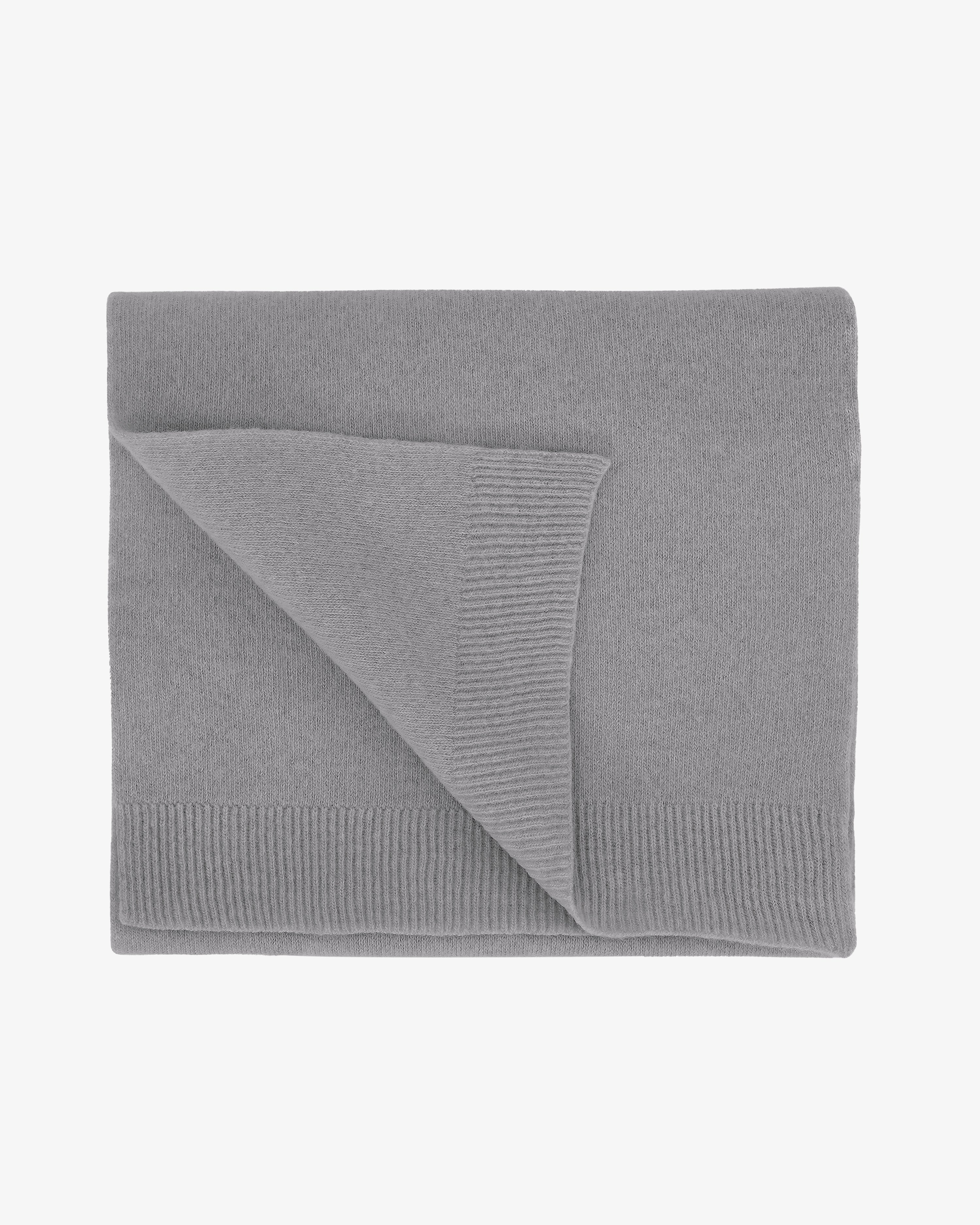 Premium Merino Wool Scarf - Soft & Warm Winter Accessory for Men & Women - Heather Grey - Perfect for Cold Weather, Outdoor Activities & Fashion Styling