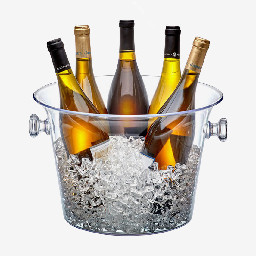 Fox Run Regent Large Party Tub - 32 Qt Insulated Beverage Cooler for Outdoor Gatherings, Picnics, BBQs & Tailgating - Keeps Drinks Cold for Hours