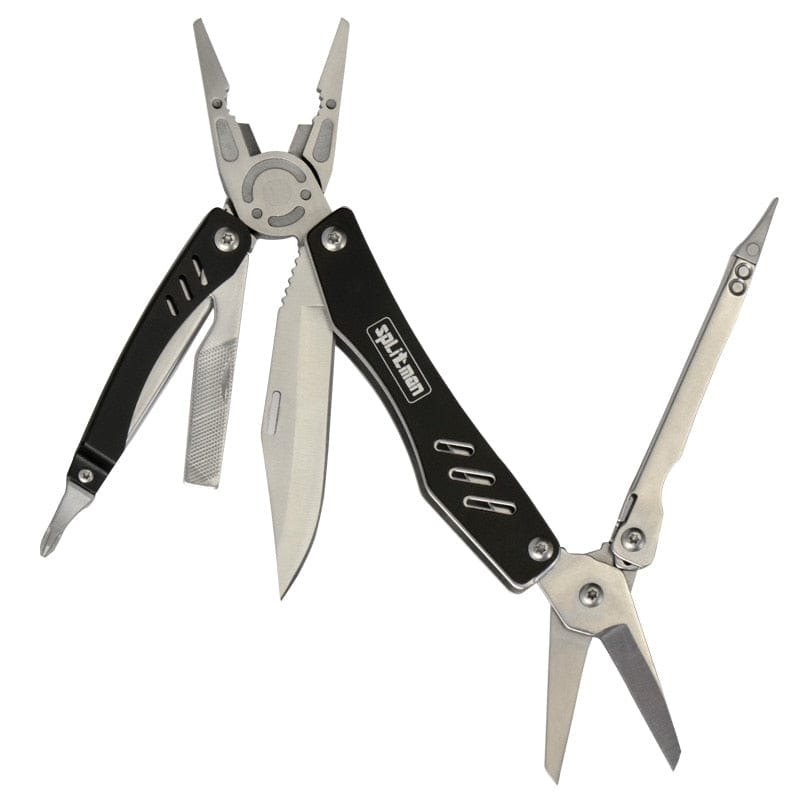 Premium Stainless Steel Multi-Tool Knife with Pliers, Scissors & Folding Blade - Perfect for Camping, Fishing, Hiking & Everyday Carry (EDC) Survival Gear