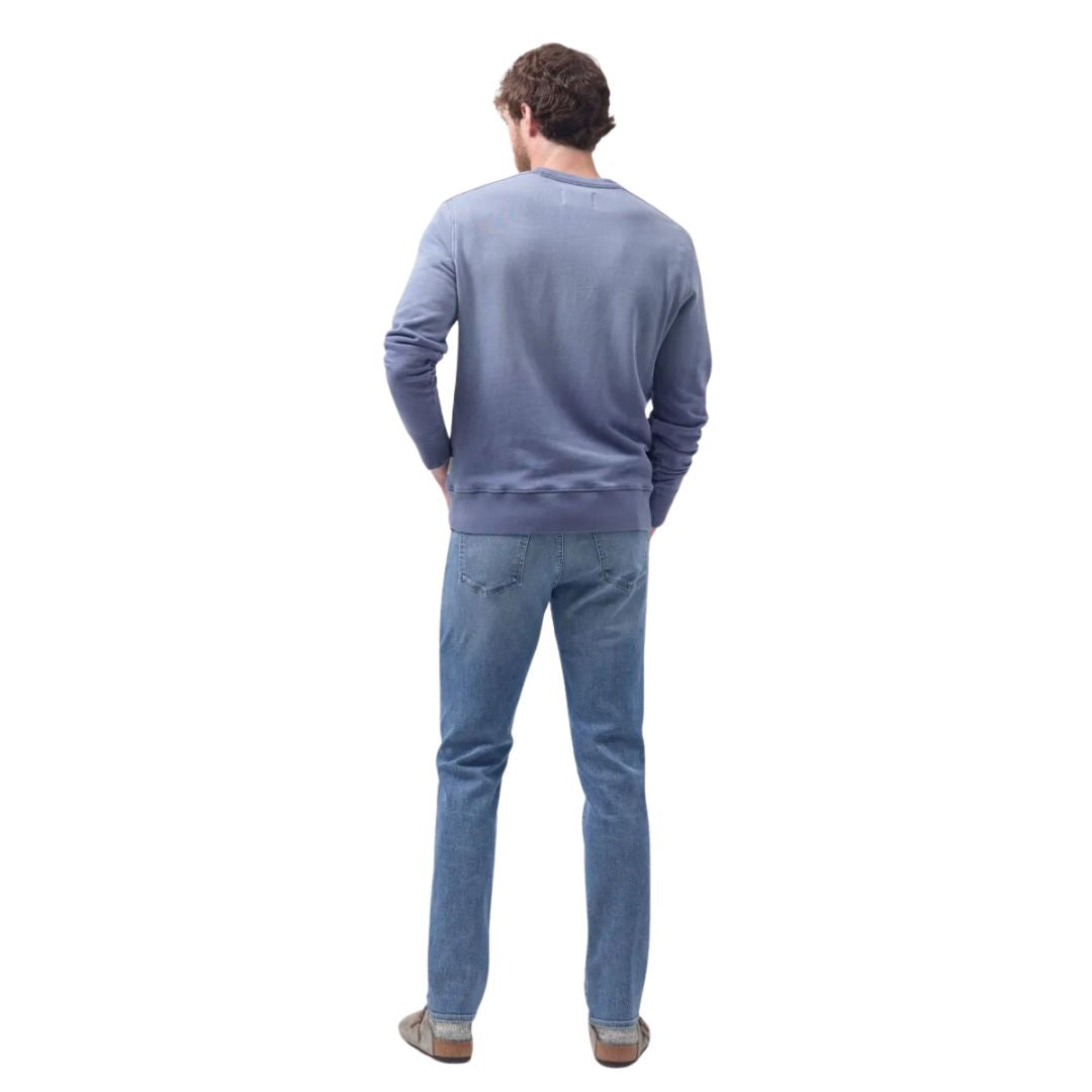Adler Tapered Classic Ripple Jeans for Men - Slim Fit Denim Pants with Comfortable Stretch - Perfect for Casual Wear, Office & Date Nights