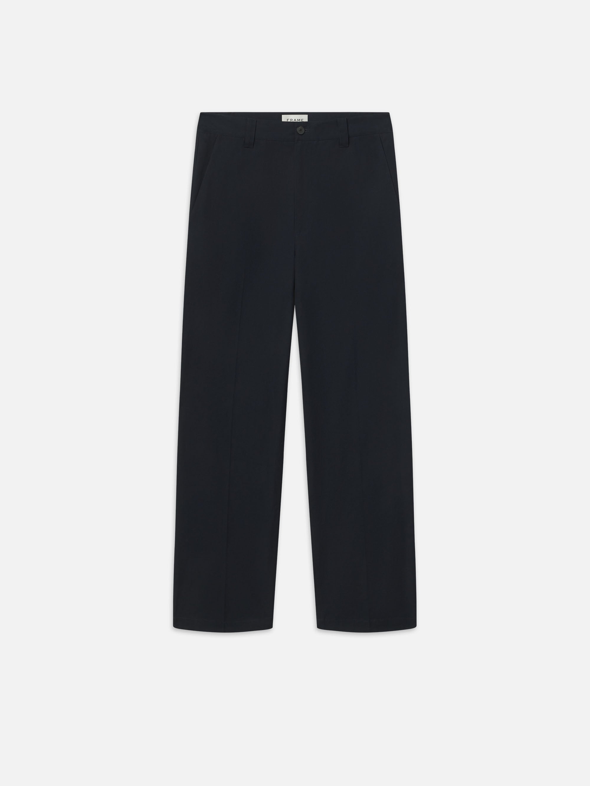 Straight Leg Chino Pants for Men - Dark Navy Blue Casual Dress Trousers | Office Wear, Business Casual & Everyday Outfits