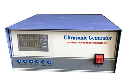 CGOLDENWALL 1200W Digital Ultrasonic Cleaner - Multi Frequency Jewelry, Glass & Micro Parts Cleaning Machine with 40KHz Vibration Technology | Perfect for Home Jewelry Care, Eyeglass Cleaning & Industrial Parts Maintenance
