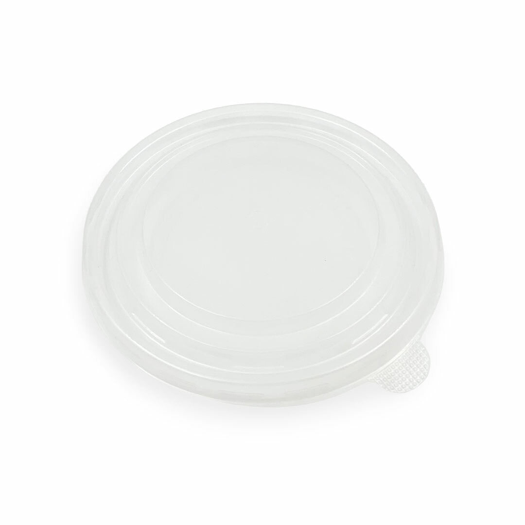 Disposable White Paper Takeout Bowl Lids - 30/40 fl oz (600 Lids/Case) - Perfect for Noodle Shops, Restaurants & Food Delivery Services