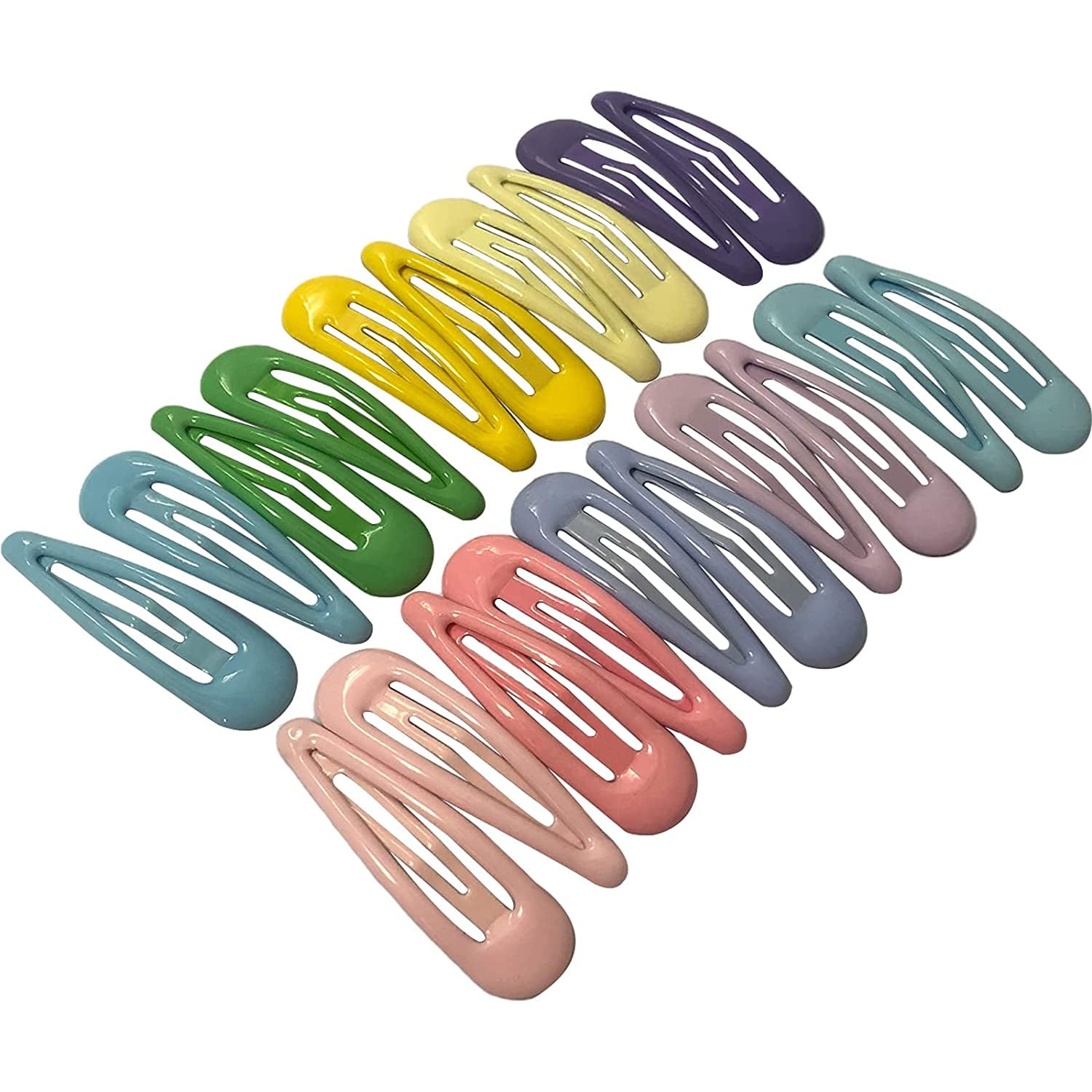 Glamifirsto 12pcs Black Hair Clips for Women & Girls - Simple Hairpins, Barrettes, BB Clips, Headbands - Hair Accessories for School, Work, Party, and Everyday Use