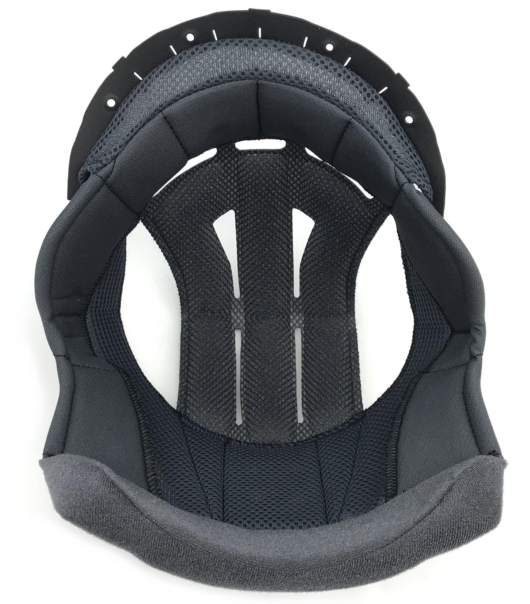 Shoei GT-Air Center Pad S9 Motorcycle Helmet Replacement Padding - Black/Small - Comfort Upgrade for Long Rides & Commuting