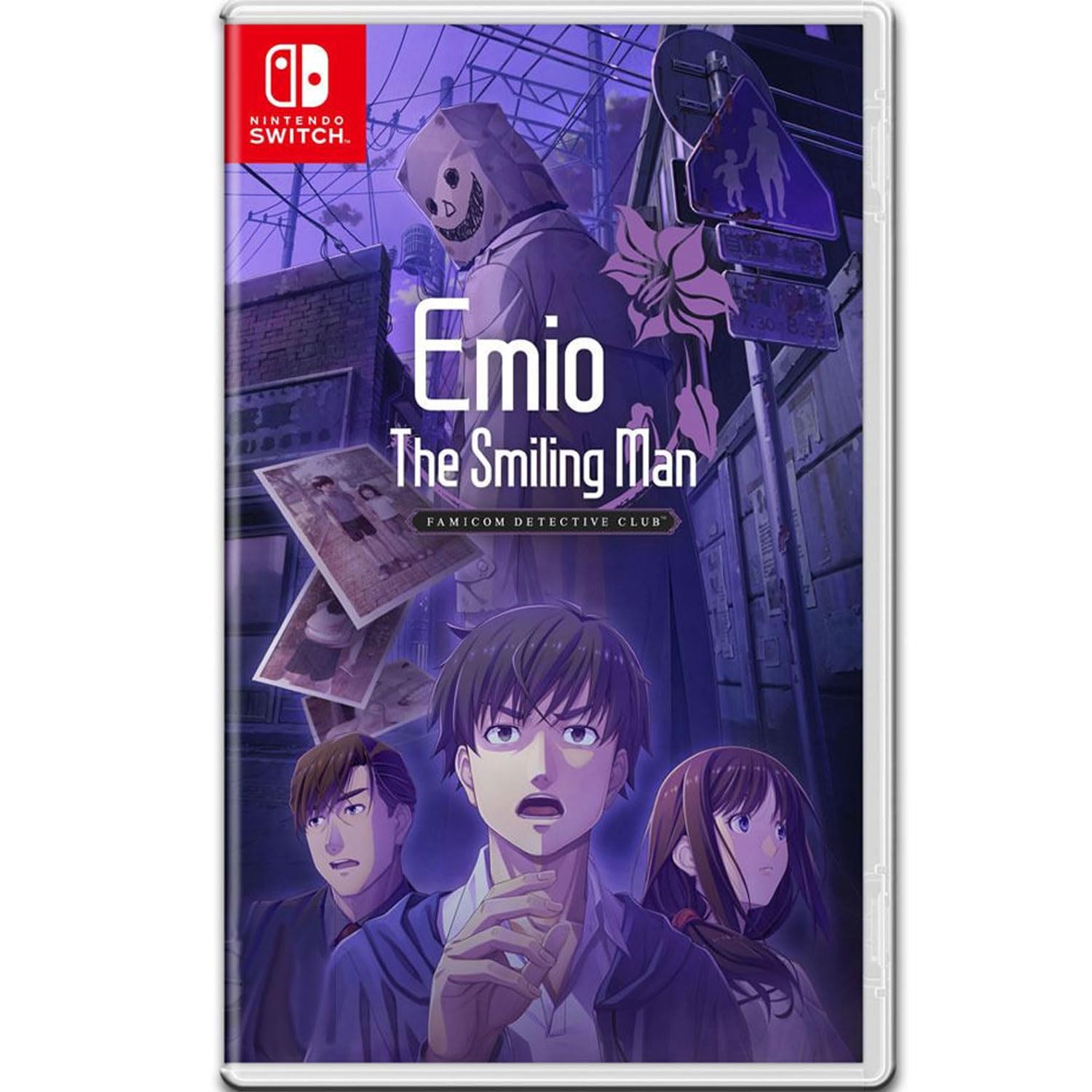 Emio The Smiling Man: Famicom Detective Club - Nintendo Switch Mystery Game | Solve Crimes & Uncover Secrets | Perfect for Horror & Detective Game Fans