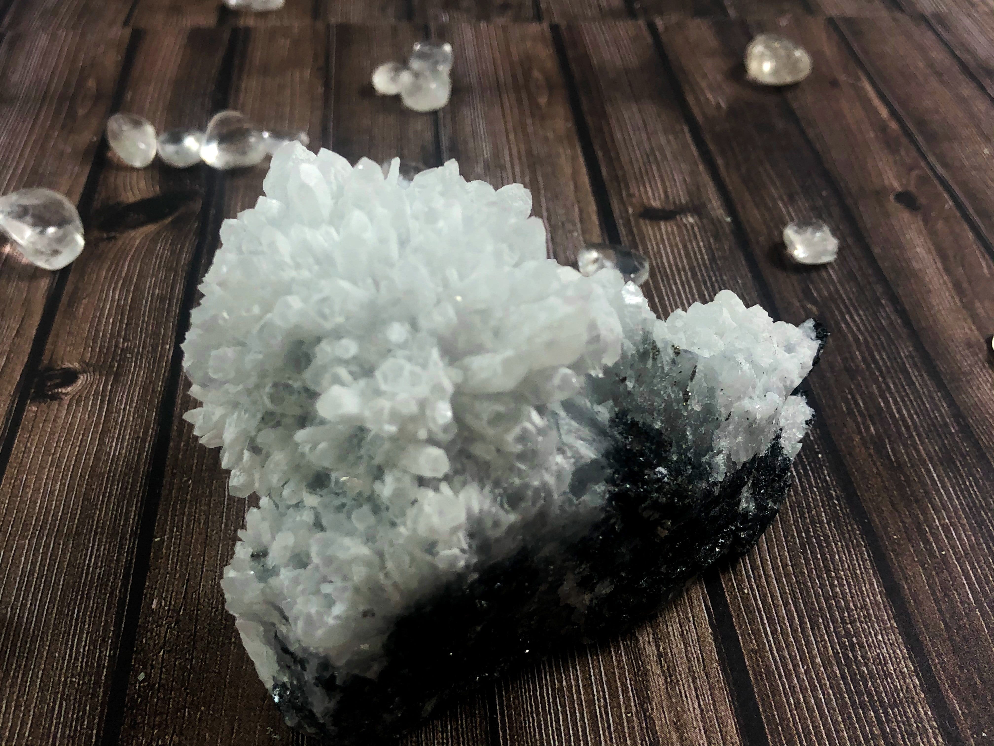 Natural Bulgarian Quartz Crystal Specimen - High-Quality Mineral Collection for Healing, Meditation & Home Decor