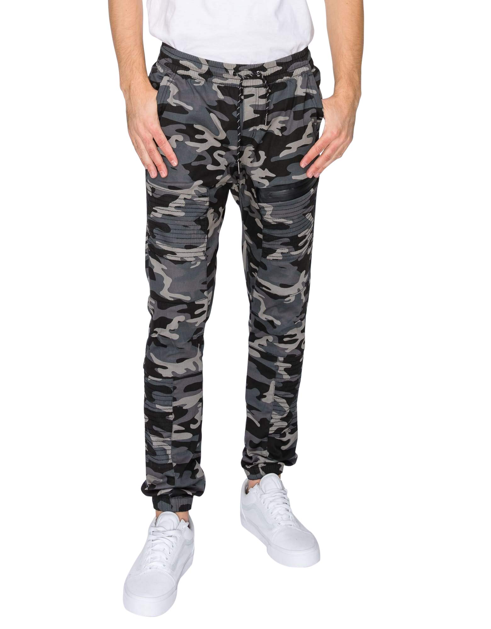 RING OF FIRE Men's Heat Sealed Pocket Jogger Pants - Lightweight Athletic Sweatpants with Zipper Pockets for Running, Gym & Casual Wear