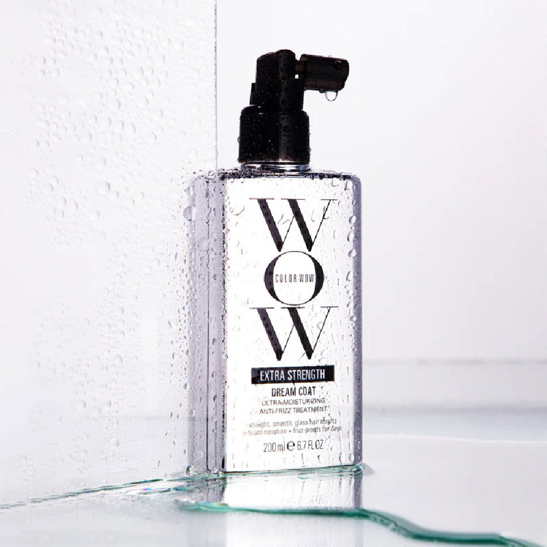 Color WOW Extra Strength Dream Coat Spray - 200ml Anti-Frizz Hair Treatment for Smooth & Shiny Hair - Perfect for Daily Styling & Heat Protection