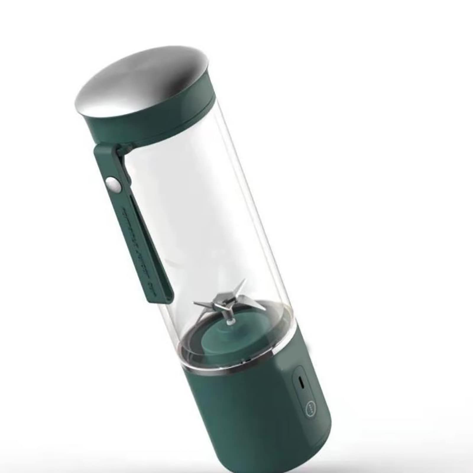Portable USB Rechargeable Mini Blender for Smoothies, Juices, Shakes - Personal Size Travel Blender for Kitchen, Office, Restaurant & Outdoor Use (Green)