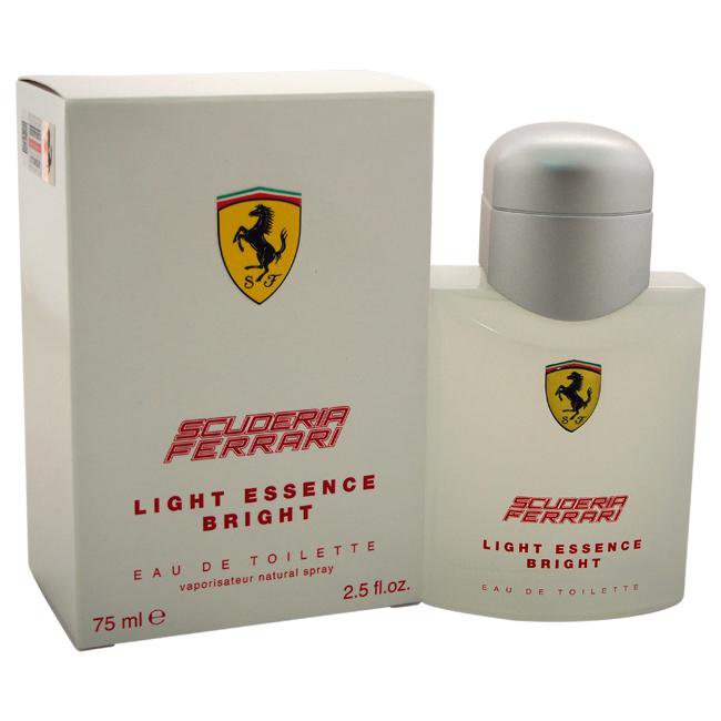 Ferrari Scuderia Light Essence Bright Cologne for Men - Fresh & Sporty Fragrance - Perfect for Daytime Wear, Office & Casual Outings