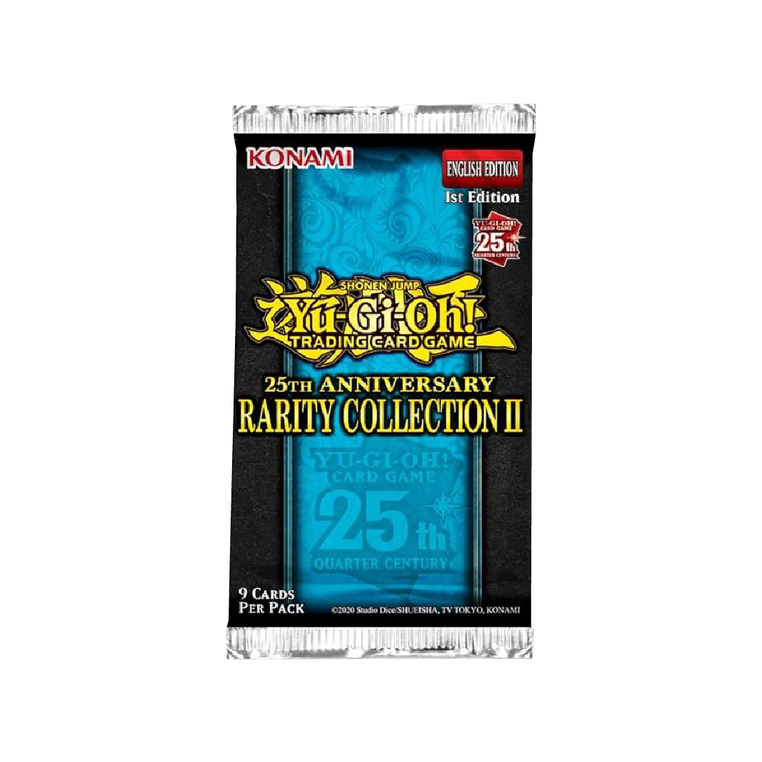Yu Gi Oh! 25th Anniversary Rarity Collection II - Premium Booster Pack | Limited Edition Trading Cards | Perfect for Collectors & Duelists | Enhance Your Game Night & Deck Building
