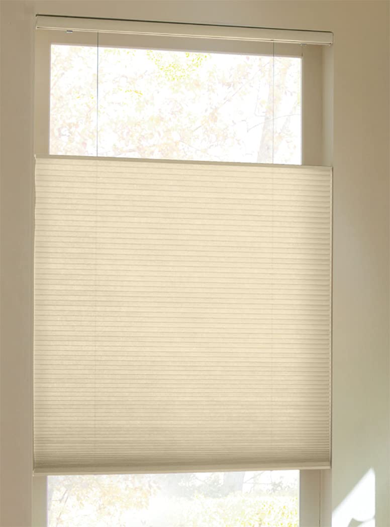 Cordless Top Down Bottom Up Cellular Shade - Ivory 31