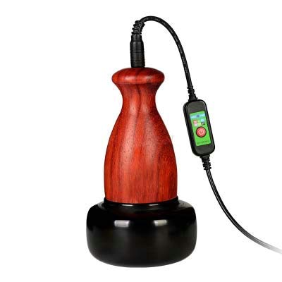 Meteorite Moxibustion Therapy Tool - Warm Ironing & Abdominal Massage Device with Taiji Ball & Five Elements Energy Stone for Pain Relief & Relaxation - Perfect for Home Spa, Yoga Recovery & Traditional Chinese Medicine Therapy