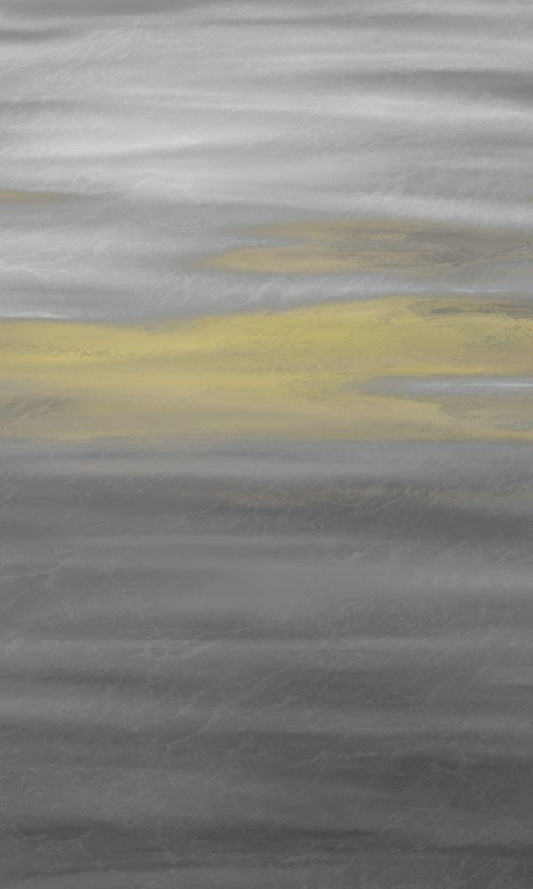 Ash Grey & Gold Into the Sky Wallpaper Mural M1063 - Premium Peel and Stick Removable Wallpaper for Living Room, Bedroom, Nursery Decor