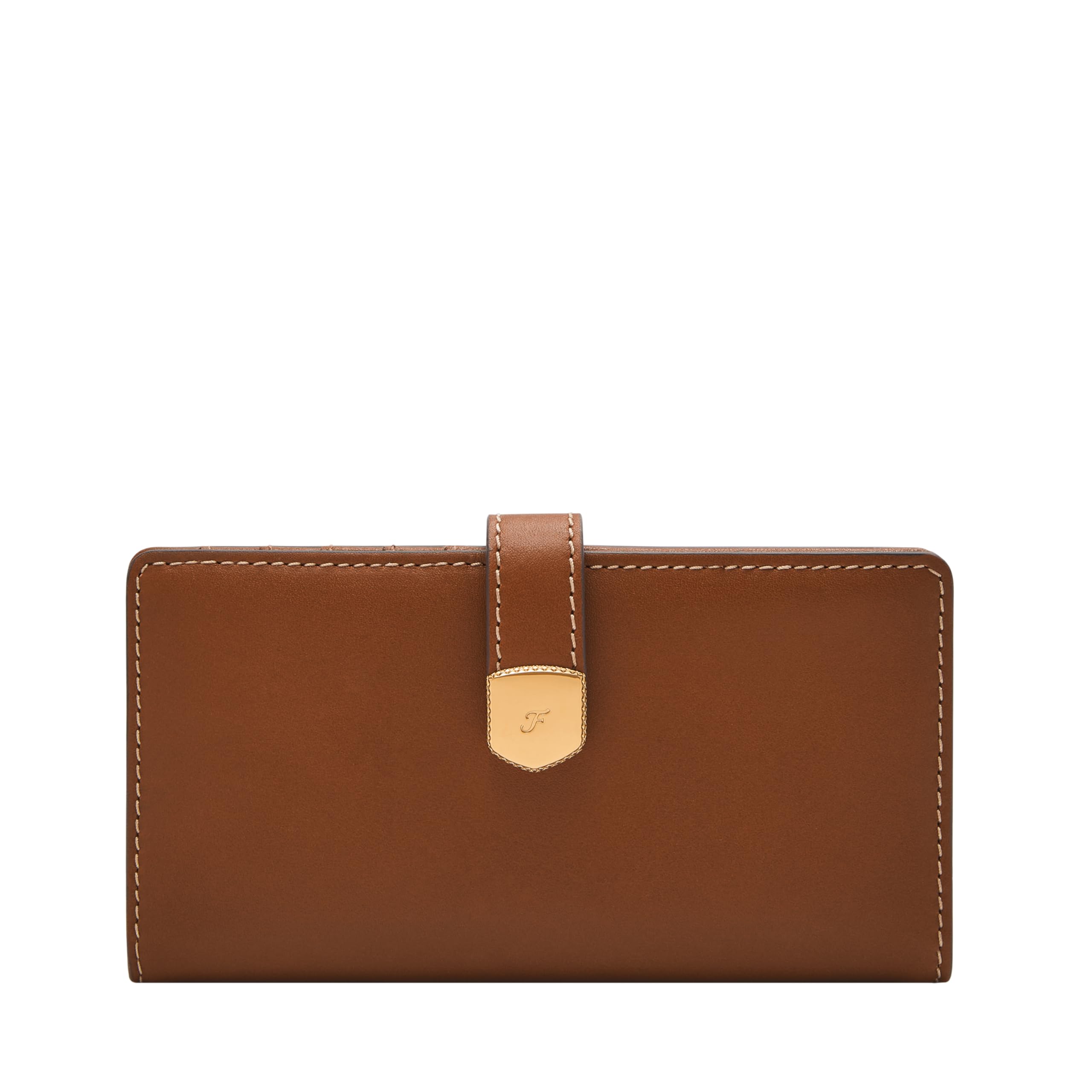 Fossil Lennox Tab Bifold Wallet for Men - Genuine Leather RFID Blocking Slim Wallet with ID Window & Card Slots - Perfect for Travel, Business & Everyday Use