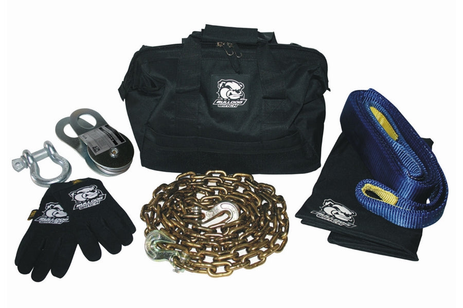 Bulldog Winch Truck Rigging Kit - 7 Piece Heavy Duty Towing & Recovery Set for Off-Road Vehicles & Trucks - Perfect for Off-Roading, Towing, and Vehicle Recovery