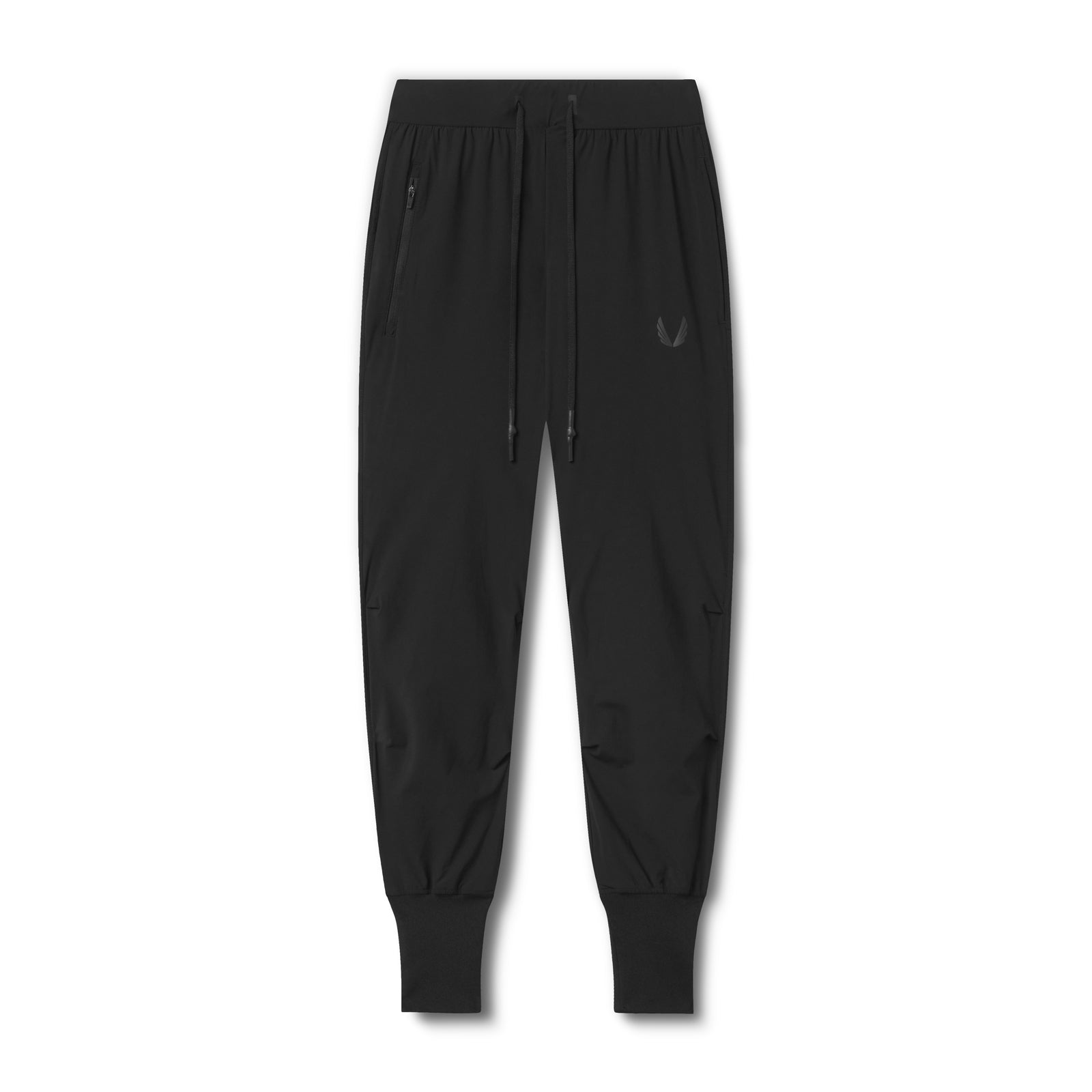 Tetra Lite® High Rib Jogger Pants for Women - Comfortable & Stylish Black Workout Joggers for Running, Yoga & Lounge Wear