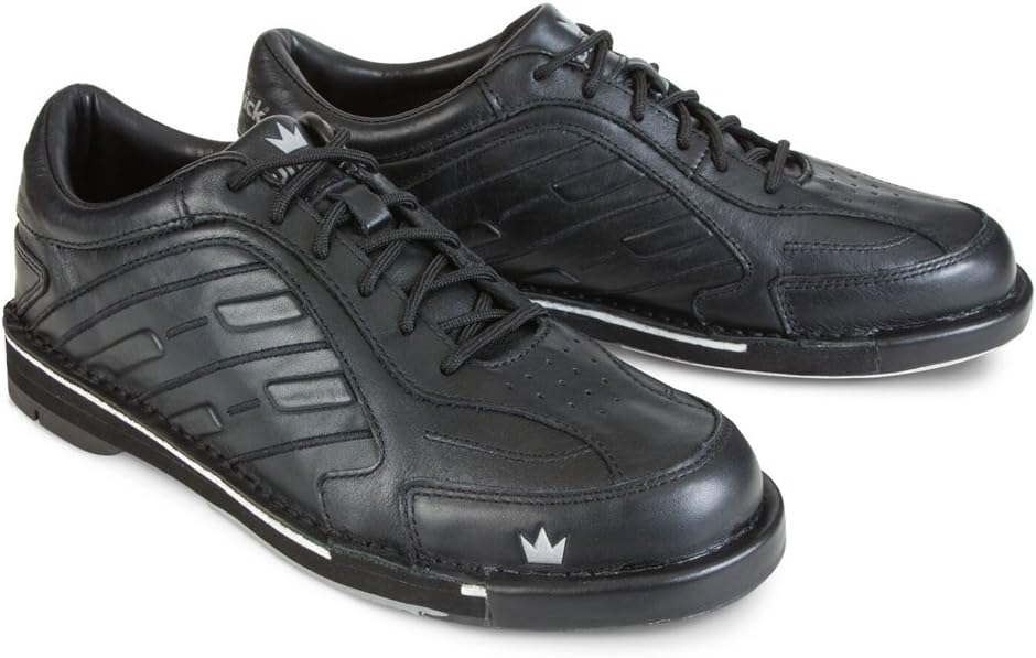 Brunswick Team Men's Bowling Shoes - Black (Left Hand) | Comfortable & Durable for League Play & Tournaments