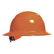 Bullard Full Brim Hard Hat - ANSI Certified Safety Helmet in Orange, Size 6-1/2 to 8-33ORR - Ideal for Construction, Industrial Work & Outdoor Safety Protection