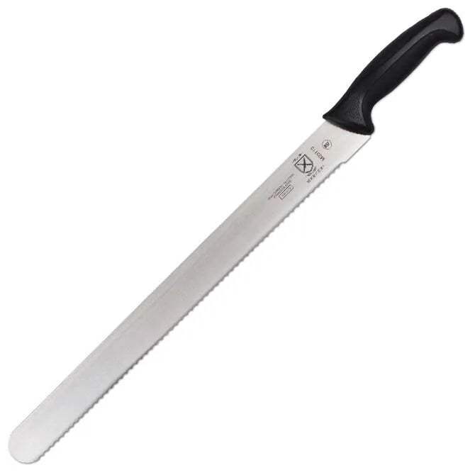 Premium Extra Long Cake Knife & Slicer - Stainless Steel Serrated Blade for Wedding, Birthday & Party Cakes - Perfect for Professional Bakers & Home Baking Enthusiasts