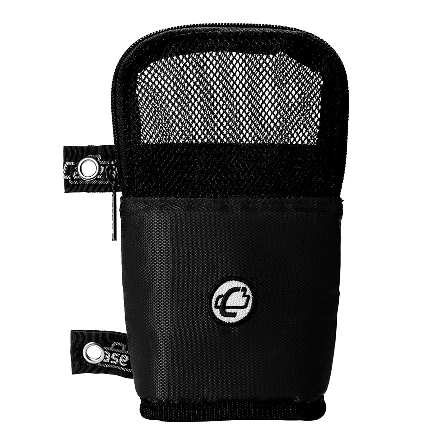 The Pouch Zippered Wedge Pencil Case - Durable Black Pencil Holder for School, Office & Travel | Perfect for Students, Professionals & Artists
