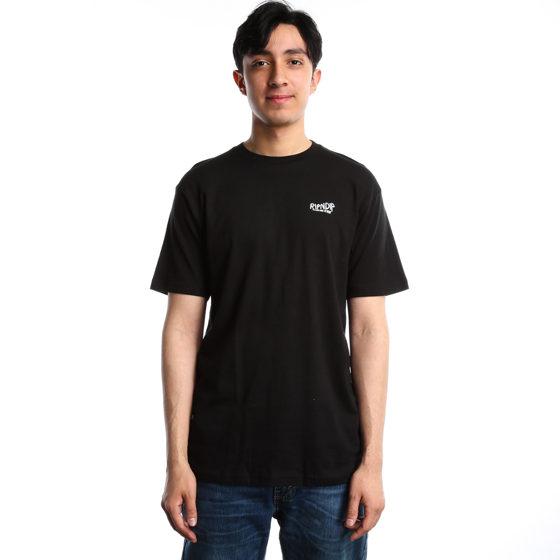RipNDip Great Wave T-Shirt for Men & Women - Black Graphic Tee - Casual Streetwear Shirt for Surfing, Skateboarding & Everyday Wear