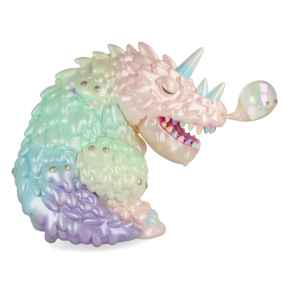 Dreamy Vincent Pastel x Instinctoy Collectible Art Figure - Cute Kawaii Vinyl Toy for Home Decor, Office Display & Gift Giving