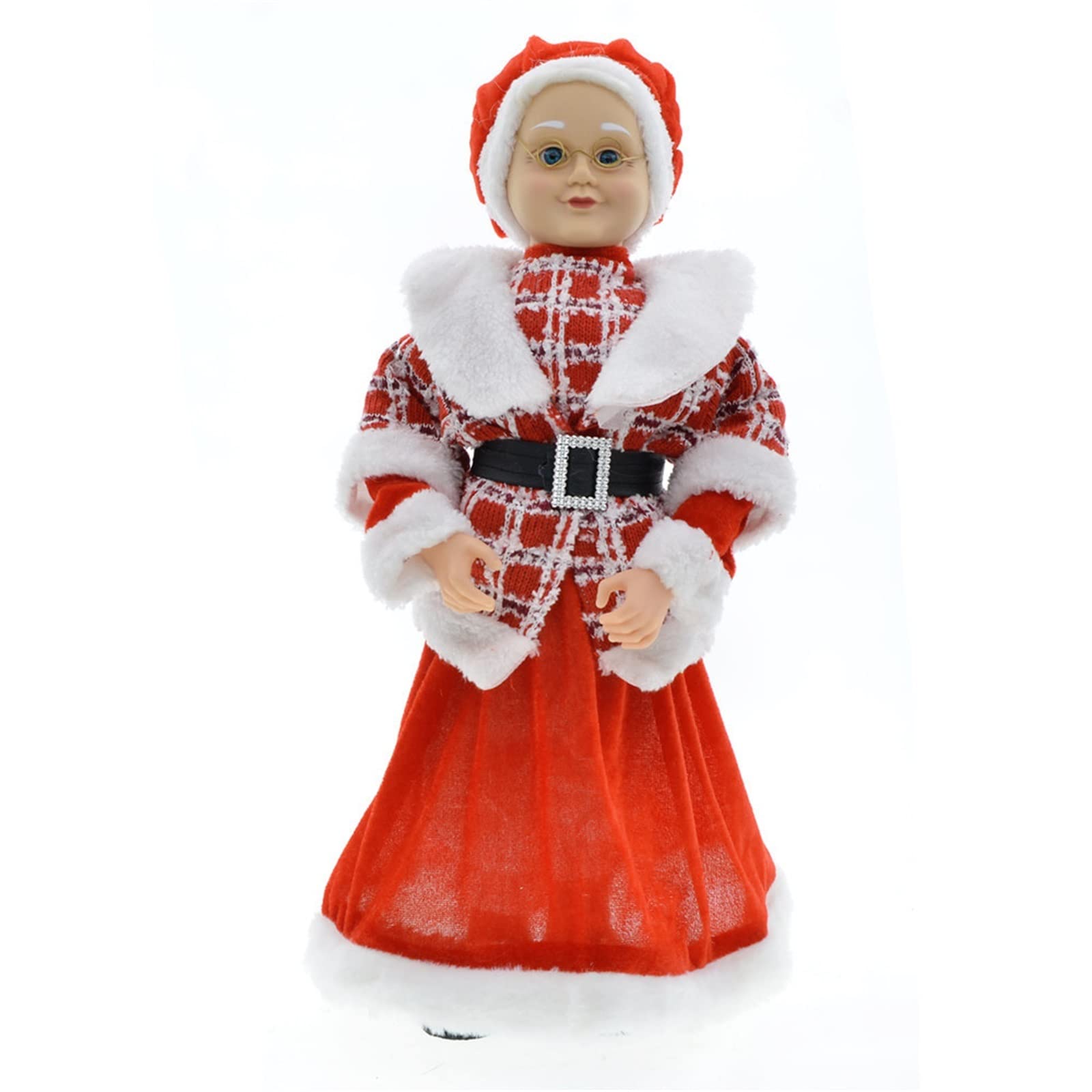 Soft Plush Santa Doll for Kids & Toddlers - Christmas Gift