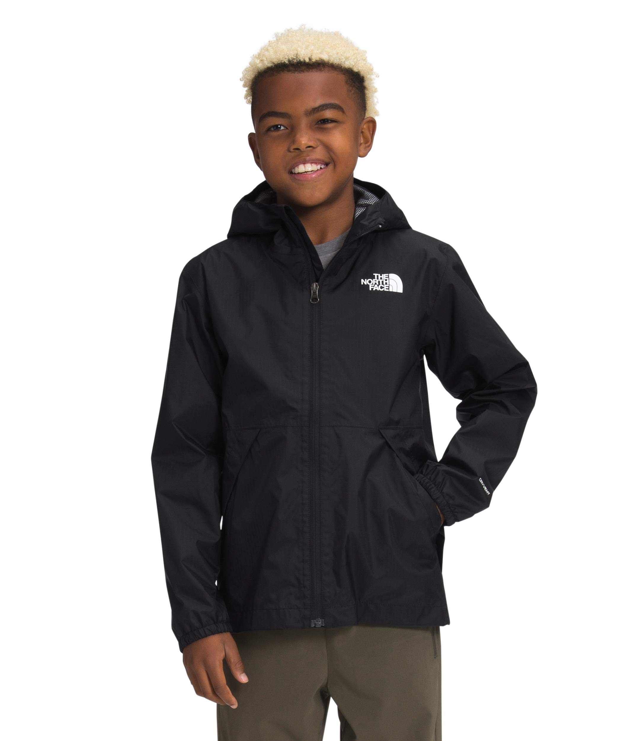 The North Face Zipline Kids Waterproof Rain Jacket - Lightweight & Breathable Outdoor Jacket for Boys & Girls - Perfect for Hiking, School & Playtime in Wet Weather