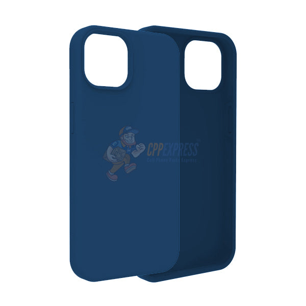 iPhone 13 Slim Soft Silicone Shockproof Case - Blue | Protective Phone Cover for Everyday Use, Work & Travel | Anti-Scratch & Drop Protection