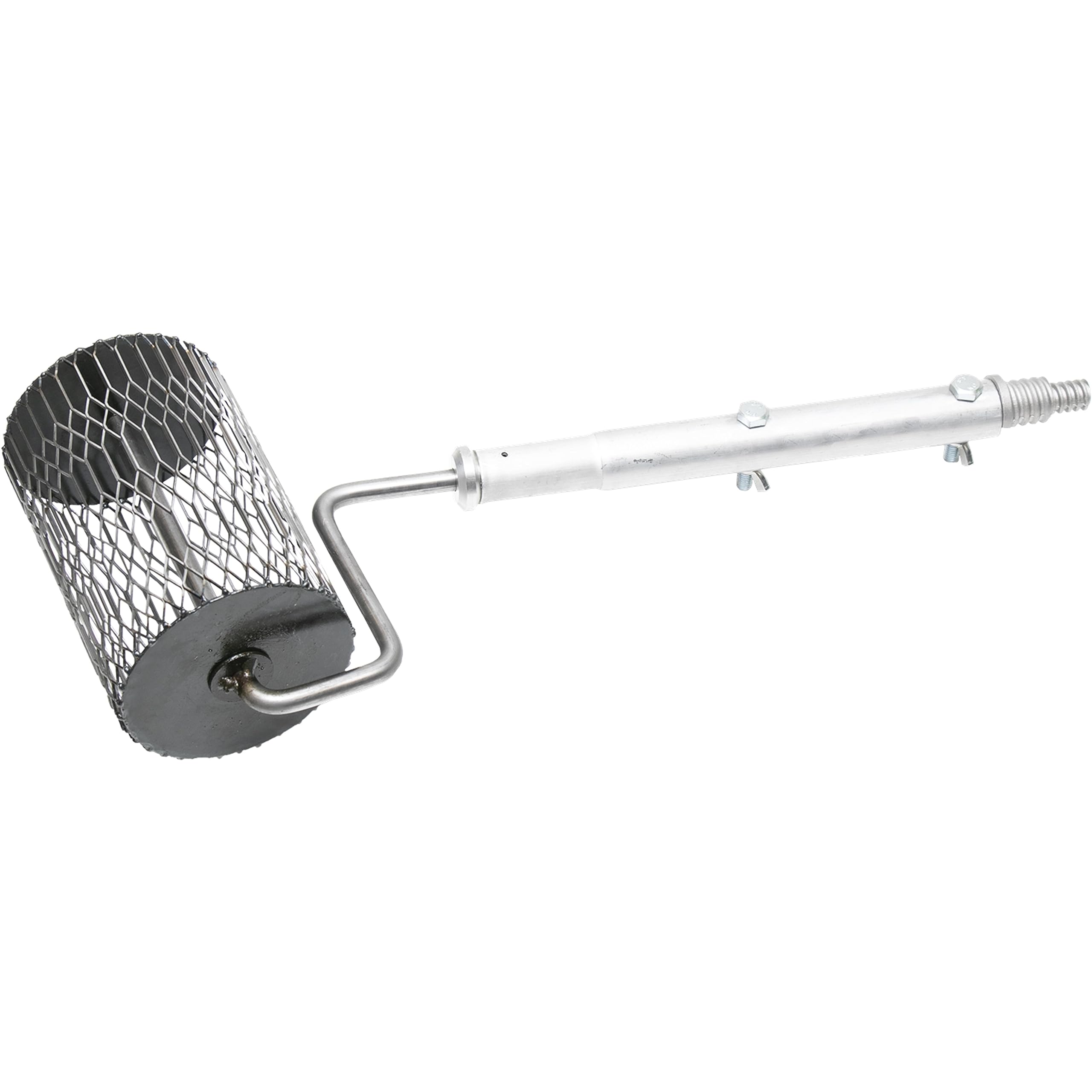 8 Inch Concrete Tamper Roller - Heavy Duty Compaction Tool for Driveways, Patios & Landscaping Projects