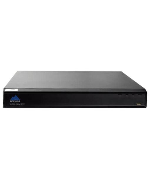 8 Channel 4K H.265+ AI NVR Security System - MNR4208 8P AI Network Video Recorder with 32TB Max Capacity (HDDs Not Included) for Home & Business Surveillance