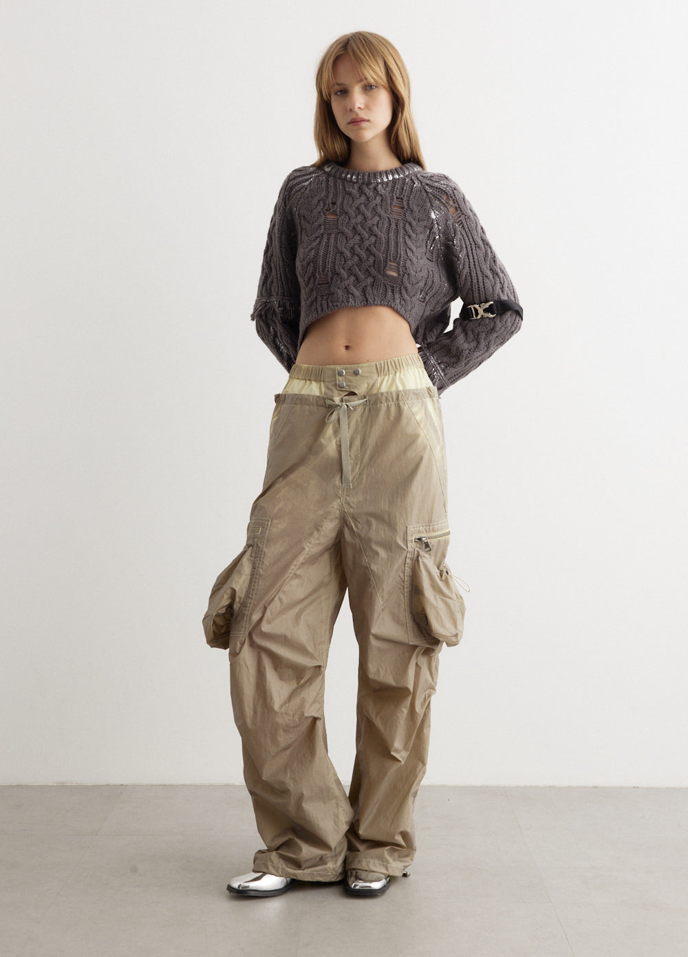 Stylish Balloon Pocket Parachute Pants for Men & Women - Trendy Streetwear Joggers with Elastic Waist | Perfect for Hip Hop Dance, Yoga, and Casual Wear