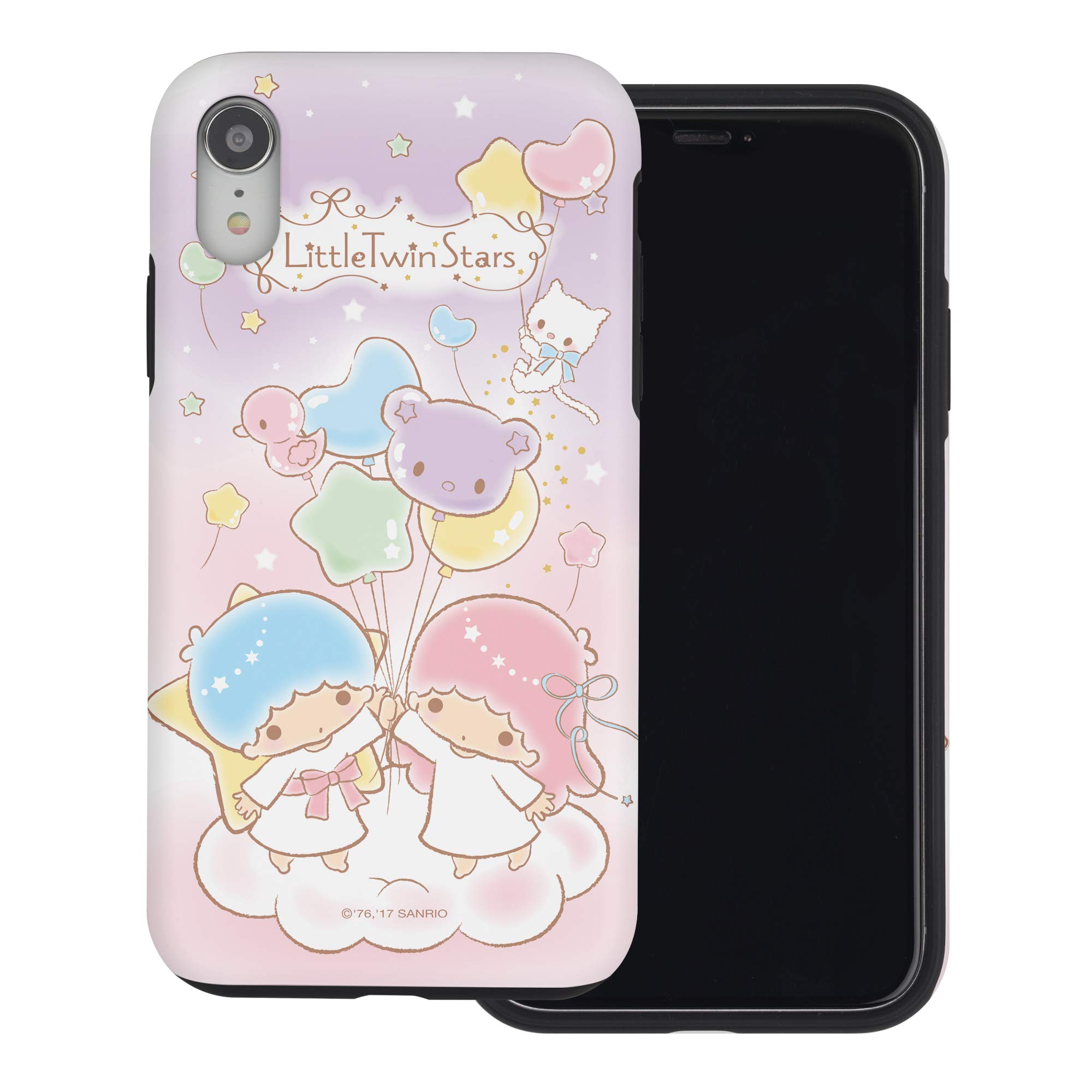 Compatible with iPhone Xs/iPhone X Case - Hybrid [TPU + PC] Bumper Cover - Watercolor Design - Shockproof & Scratch Resistant - Perfect for Everyday Use, Travel & Outdoor Activities