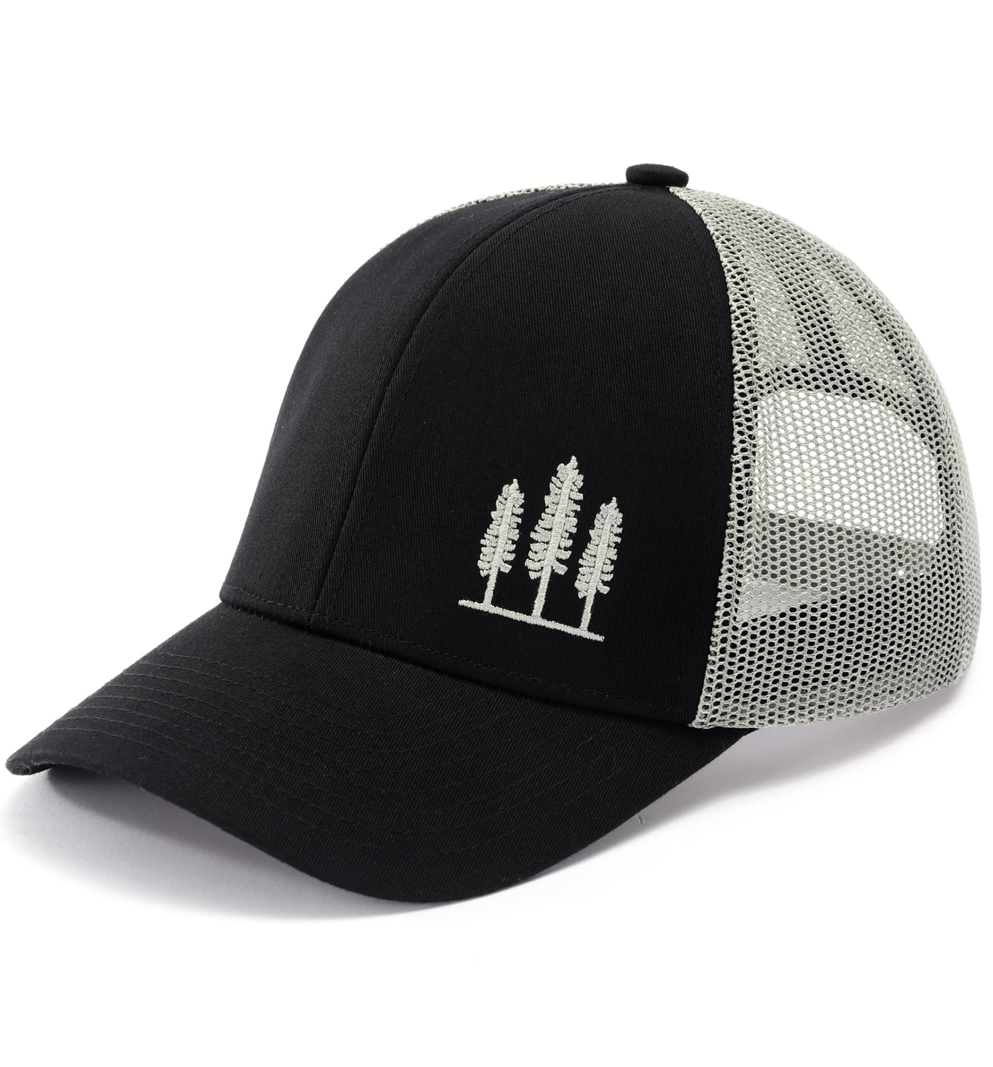 Tough Headwear Trucker Hat for Men & Women - Embroidered Mesh Snapback Cap - Durable & Stylish for Outdoor, Sports, and Casual Wear