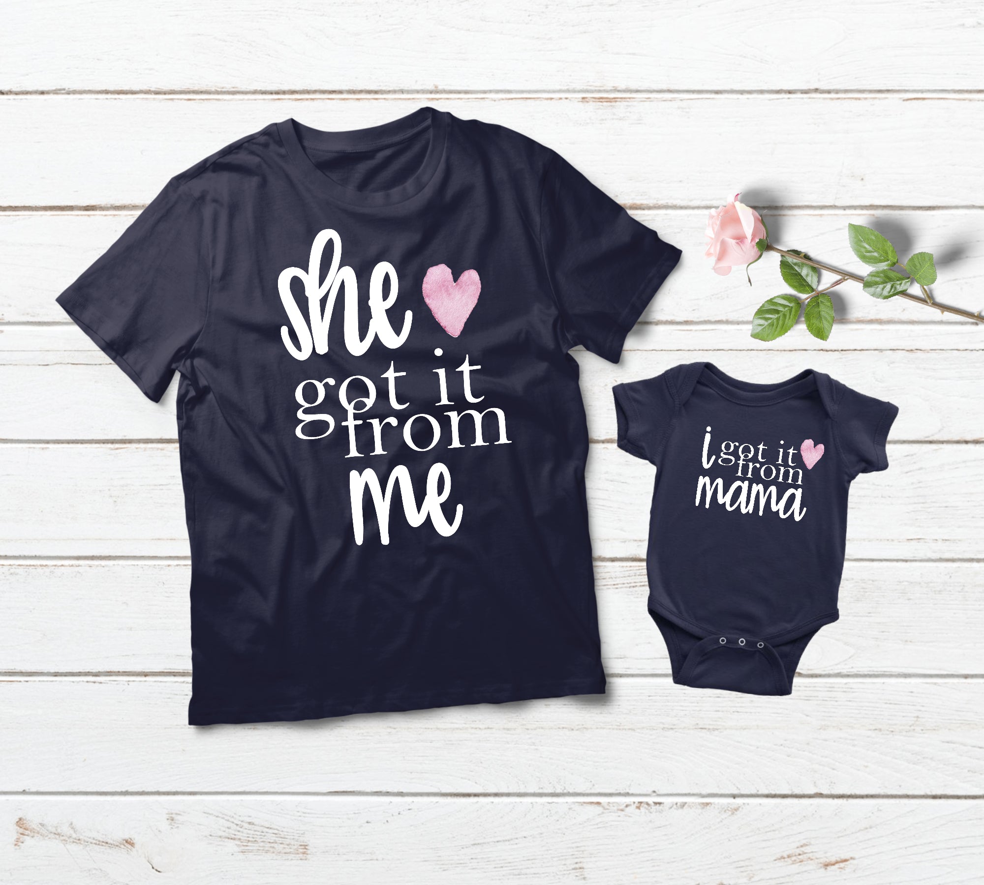 Mom and Baby Matching Outfits - Mother Daughter Matching Clothes Set | Perfect for Family Photos, Holidays & Special Occasions