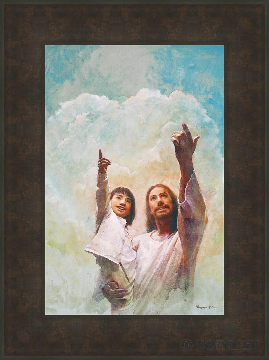 God is Love by Yongsung Kim - Inspirational Christian Wall Art for Home, Church & Office Decor