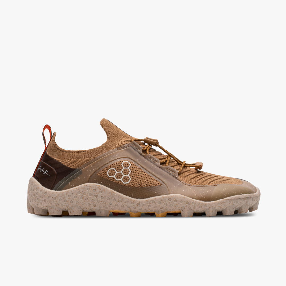 Vivobarefoot Men's Primus Trail Knit SG JJF Barefoot Shoes - Lightweight Hiking & Outdoor Adventure Footwear for Natural Movement