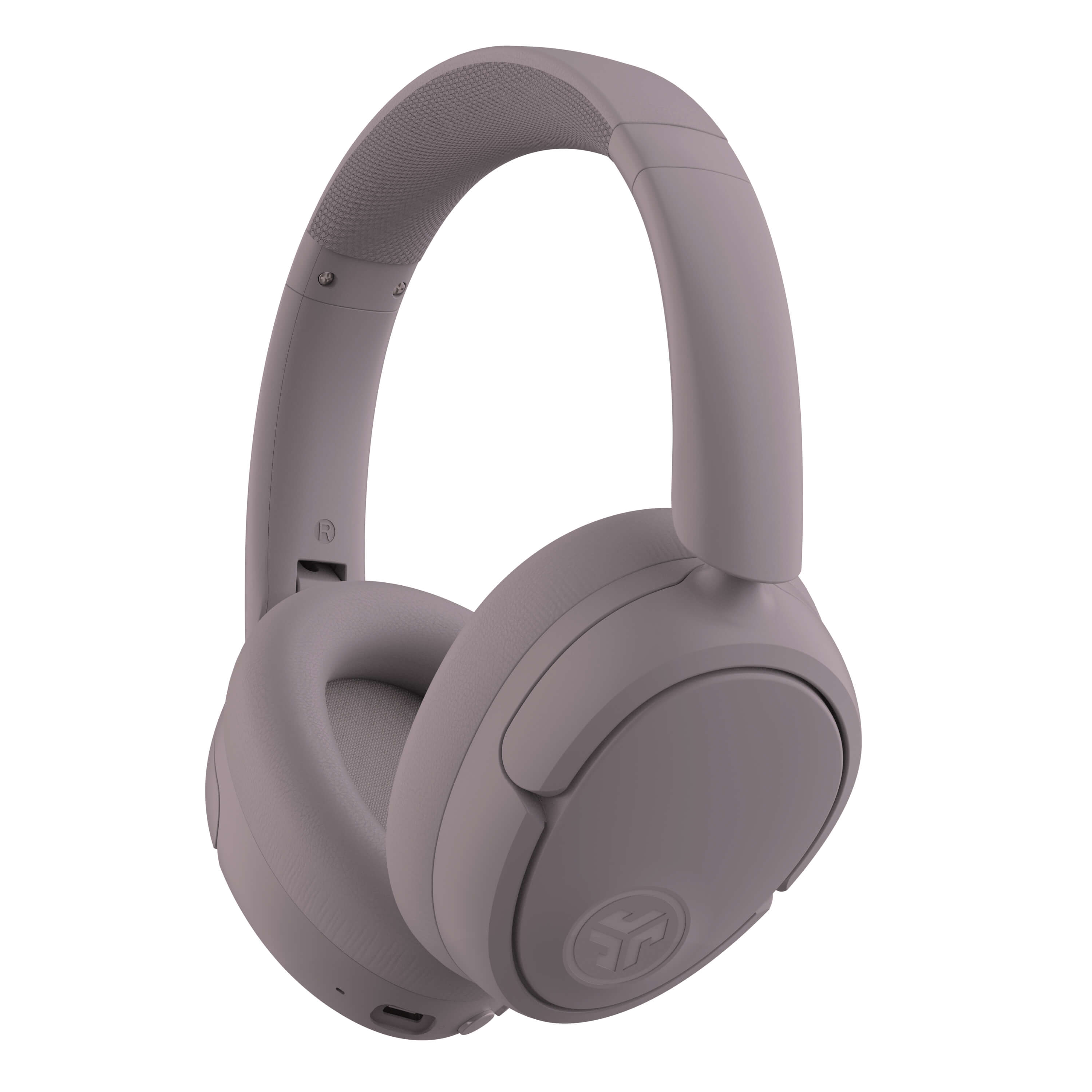 JBuds Lux ANC Wireless Headphones - Mauve Pink | Active Noise Cancelling, Bluetooth 5.0, 30H Battery | Perfect for Travel, Workouts & Commuting